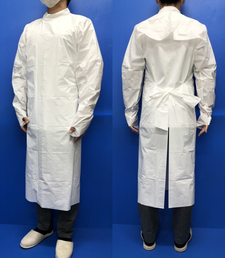 II-A透湿サージカルガウン - 業務用カッパ・防水エプロン製作なら船橋  